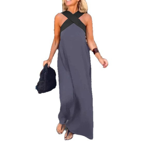 Fashion Cross Strap Dress